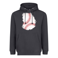 Smoke baseball patch Heavyweight Hoodie - AdoDesignShop