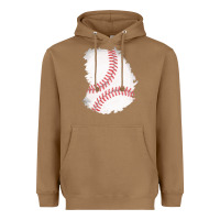 Toasted Coconut baseball patch Heavyweight Hoodie - AdoDesignShop
