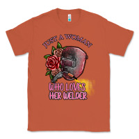 Copper just a woman who loves her welder Classic Tee - SublimationCraftShop