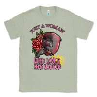Matcha just a woman who loves her welder Classic Tee - SublimationCraftShop