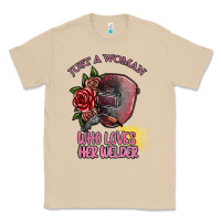 Mushroom just a woman who loves her welder Classic Tee - SublimationCraftShop