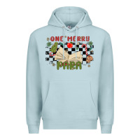 Blue Mist one merry para Premium Hoodie - MaliasSmallBusiness