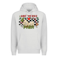 Dove Grey one merry para Premium Hoodie - MaliasSmallBusiness