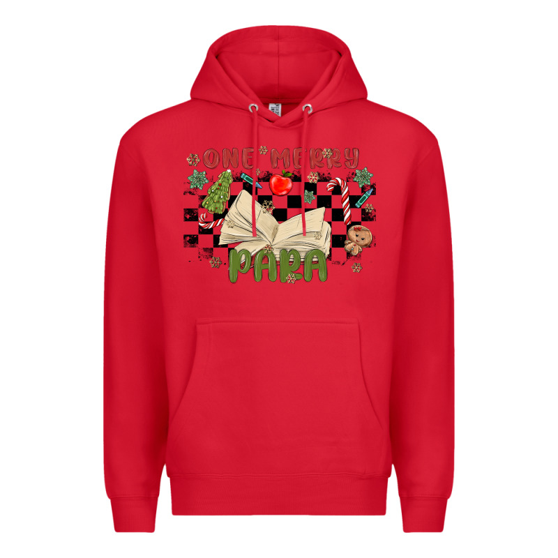 One Merry Para Premium Hoodie by MaliasSmallBusiness | Teevron