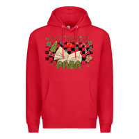 Red one merry para Premium Hoodie - MaliasSmallBusiness