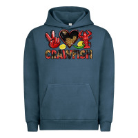 Pigment Midnight Navy crawfish Urban Hoodie - LillyAllenDesigns