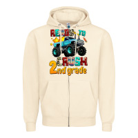 Ready To School Crush 2nd Grade Zipper Hoodie | Teevron