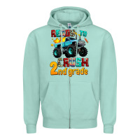 Seafoam ready to school crush 2nd grade Zipper Hoodie - AdoDesignShop