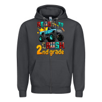 Smoke ready to school crush 2nd grade Zipper Hoodie - AdoDesignShop