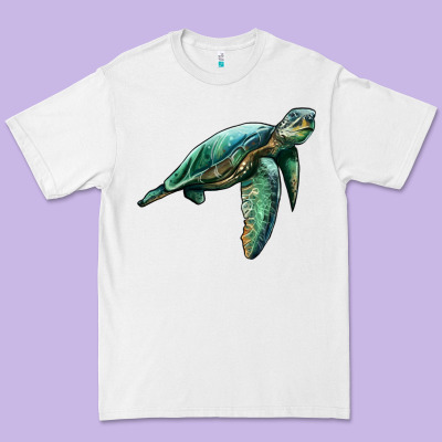 Sea Turtle Premium Tee Designed By Artiststas