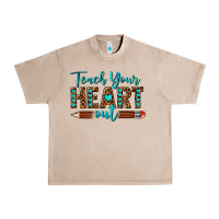 French Oak teach your heart out Urban Heavy Tee - texasbilliewilder
