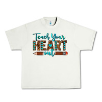 Pistachio teach your heart out Urban Heavy Tee - texasbilliewilder