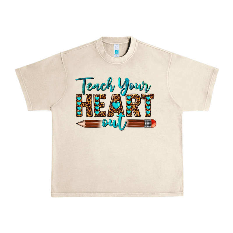 Teach Your Heart Out Urban Heavy Tee by texasbilliewilder | Teevron