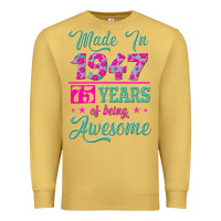 Antique Gold made in 1947, 75 years of being awesome kopya Premium Sweatshirt - Jasminsmagicworld