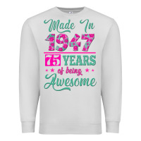 Dove Grey made in 1947, 75 years of being awesome kopya Premium Sweatshirt - Jasminsmagicworld