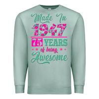 Seafoam made in 1947, 75 years of being awesome kopya Premium Sweatshirt - Jasminsmagicworld