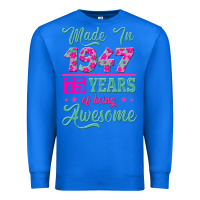 True Royal made in 1947, 75 years of being awesome kopya Premium Sweatshirt - Jasminsmagicworld