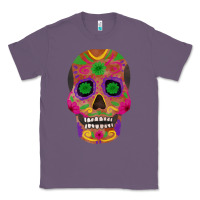 Lavender sugar skull Classic Tee - FaDigitalArtStudio