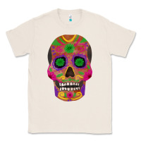 Natural sugar skull Classic Tee - FaDigitalArtStudio