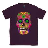 Plum sugar skull Classic Tee - FaDigitalArtStudio