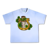 Grape Ice st patricks day goat horseshoe shamrock Urban Heavy Tee - RanaPortraitStore