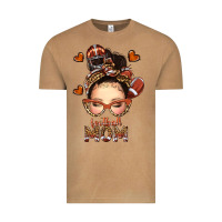 Vintage Camel football messy bun mom Vintage Tee - texasbilliewilder