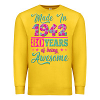 Lemon made in 1942, 80 years of being awesome kopya Premium Sweatshirt - Jasminsmagicworld