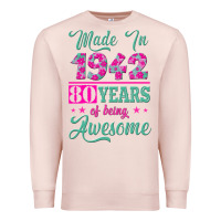 Pale Pink made in 1942, 80 years of being awesome kopya Premium Sweatshirt - Jasminsmagicworld