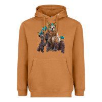 Meerkat mama bear and baby bear Heavyweight Hoodie - Artiststas