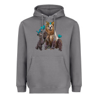 Storm mama bear and baby bear Heavyweight Hoodie - Artiststas
