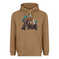 Toasted Coconut mama bear and baby bear Heavyweight Hoodie - Artiststas