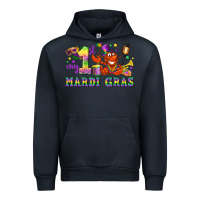 Navy my first mardi gras Urban Hoodie - LillyAllenDesigns