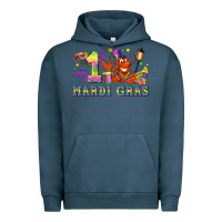Pigment Midnight Navy my first mardi gras Urban Hoodie - LillyAllenDesigns
