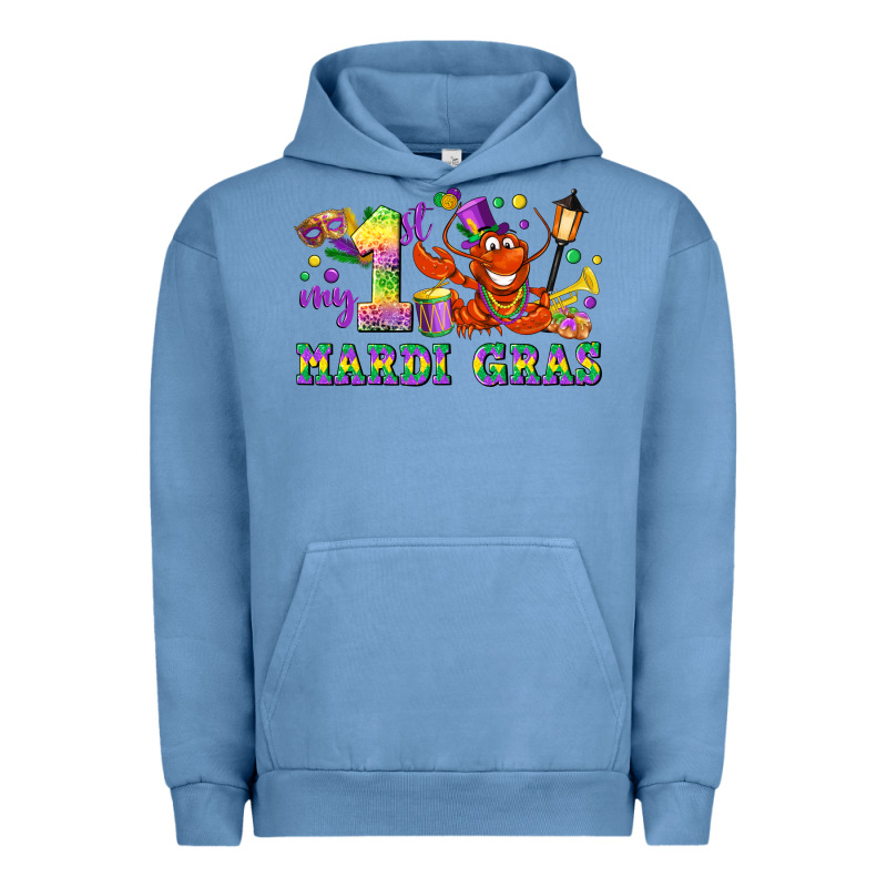 My First Mardi Gras Urban Hoodie by LillyAllenDesigns | Teevron