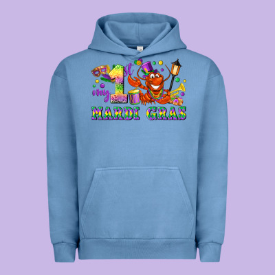 My First Mardi Gras Urban Hoodie Designed By Lillyallendesigns