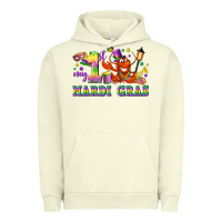 Pigment Pistachio my first mardi gras Urban Hoodie - LillyAllenDesigns