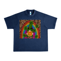 Navy st patricks day gnomes shamrock rainwow Urban Heavy Tee - RanaPortraitStore