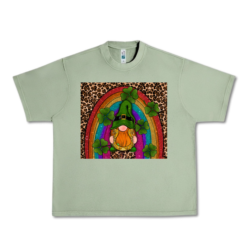 St Patricks Day Gnomes Shamrock Rainwow Urban Heavy Tee by RanaPortraitStore | Teevron