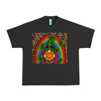 Pigment Black st patricks day gnomes shamrock rainwow Urban Heavy Tee - RanaPortraitStore