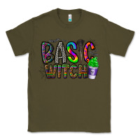 Army Green basic witch Classic Tee - CowhideDigitalArt