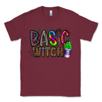 Burgundy basic witch Classic Tee - CowhideDigitalArt