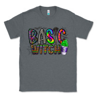 Charcoal Heather basic witch Classic Tee - CowhideDigitalArt