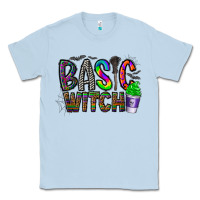 Dusty Blue basic witch Classic Tee - CowhideDigitalArt