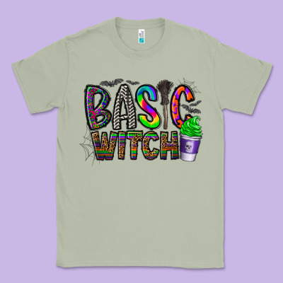 Basic Witch Classic Tee Designed By Cowhidedigitalart