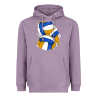 Lavender volleyball patch Heavyweight Hoodie - AdoDesignShop