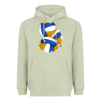 Matcha volleyball patch Heavyweight Hoodie - AdoDesignShop
