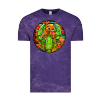 Cloud Purple lobster round Vintage Tee - BarkalooDesign