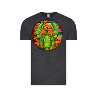 Vintage Black lobster round Vintage Tee - BarkalooDesign