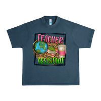 Midnight Navy teacher assistant Urban Heavy Tee - texasbilliewilder
