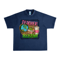 Navy teacher assistant Urban Heavy Tee - texasbilliewilder